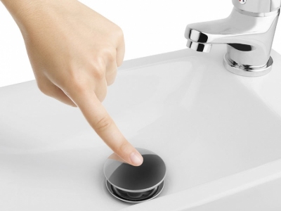 FERRO Korek umywalkowy automatyczny Clik-clak