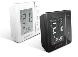 SALUS VS20WRF Cyfrowy regulator temperatury, bezprzewodowy, 4 w 1 BIAŁY