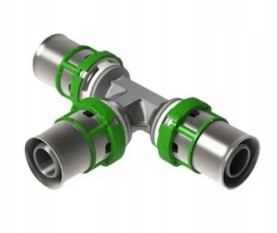 COMAP trójnik REDUKCYJNY zaciskowy pex zaprasowywany 20x16x20