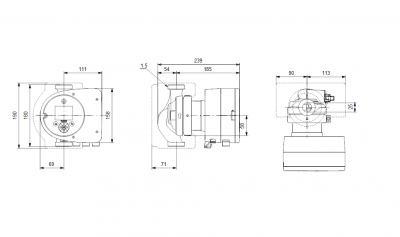 GRUNDFOS pompa MAGNA3 25-60 - 97924245