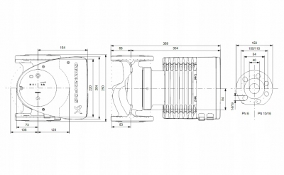 GRUNDFOS Pompa C.O. MAGNA1 40-120 F 99221305