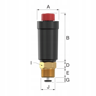 FLAMCO Flovent R 1/2 automatyczny odpowietrznik 27792