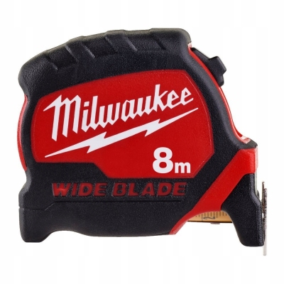 MILWAUKEE Taśma miernicza , miara zwijana szeroka 8 m / 33mm 4932471816