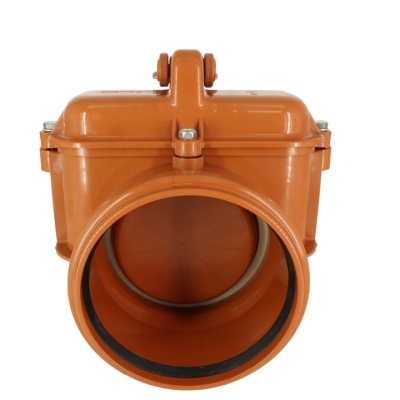 DES Zasuwa burzowa kanalizacyjna fi 110 zawór zwrotny