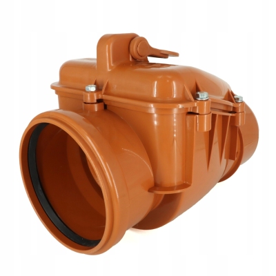 DES Zasuwa burzowa kanalizacyjna fi 110 zawór zwrotny