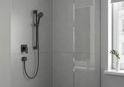 HANSGROHE Vernis Shape zestaw podtynkowy czarny