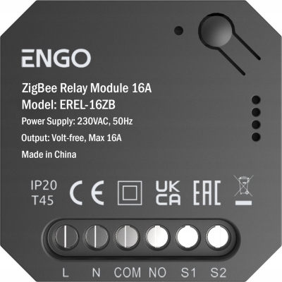 ENGO EREL-16ZB przekaźnik Smart Relay, ZigBee, 16A