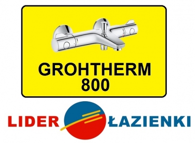 GROHE Grohtherm 800 bateria wannowa z termostatem