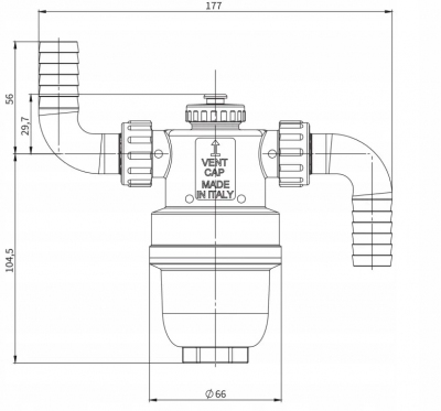 AFRISO Neutralizator kondensatu ACN 120