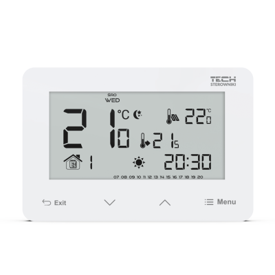 TECH ST-293z v3 regulator pokojowy BIAŁY 230V