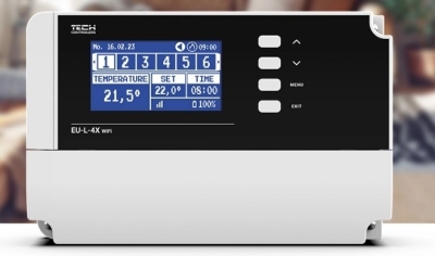TECH L-4X WiFi sterownik listwa do zaworów termostatycznych