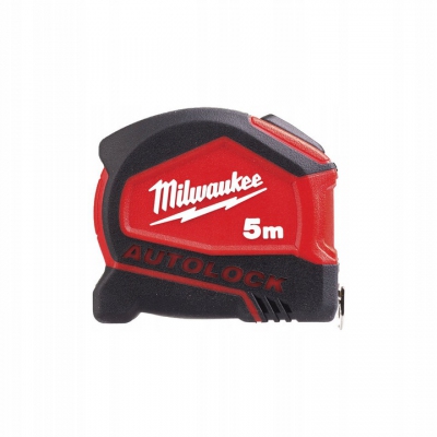 MILWAUKEE Taśma miernicza miarka AUTOLOCK 5m /25mm