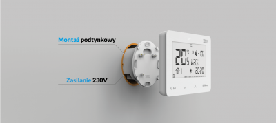 TECH ST-293z v3 regulator pokojowy BIAŁY 230V