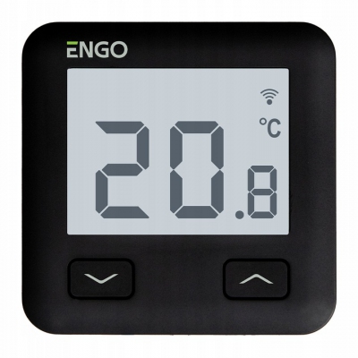 SALUS Engo E10B WIFI Regulator temperatury CZARNY