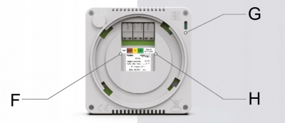 TECH R-12b dedykowany regulator pokojowy BIAŁY