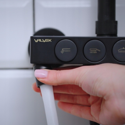 VALVEX DECOR CHROM kolumna natryskowa z baterią