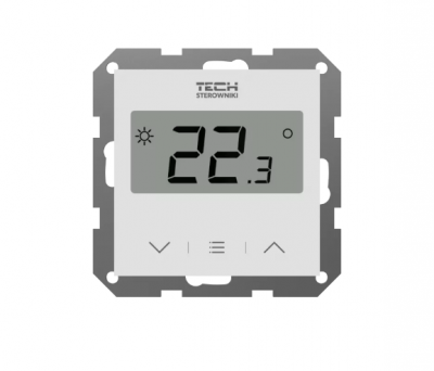 TECH F-2Z V1 przewodowy regulator pokojowy BIAŁY