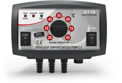 TECH ST-19 sterownik do pompy C.O. z ANTYSTOP