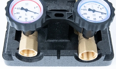 AFRISO rozdzielacz + 2 grupy pompowe PrimoTherm K 180-1 DN25 bezpośrednie