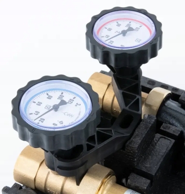 AFRISO rozdzielacz + 2 grupy pompowe PrimoTherm K 180-1 DN25 bezpośrednie