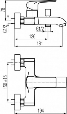 VALVEX AURORA ROSE GOLD wannowa + umywalkowa