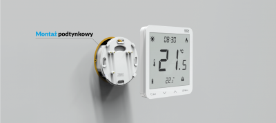TECH ST-297Z v3 przewodowy regulator 230V BIAŁY