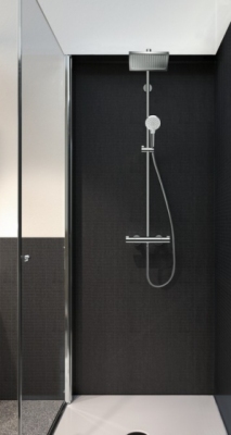 HANSGROHE Komplet prysznicowy Crometta E 240 1jet DESZCZOWNICA + TERMOSTAT