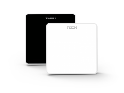 TECH C-8r bezprzewodowy czujnik pokojowy listw L-8 BIAŁY
