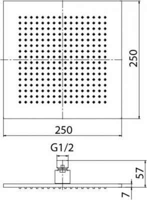 VALVEX LOFT GOLD zestaw podtynkowy prysznicowy ZŁOTY