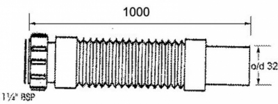 McALPINE FLX-CCB1  Złączka montażowa harmonijkowa