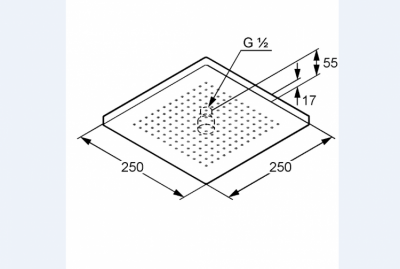 KLUDI A-QA GŁOWICA NATRYSKU DN 15