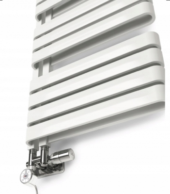 TERMA Grzejnik WARP S LIPTONN 785x500 CZARNY MAT