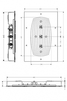 HANSGROHE Raindance Rainmaker 680 mm x 460 mm DN15, bez oświetlenia