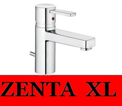 KLUDI ZENTA XL bateria umywalkowa DN 10 z korkiem automatycznym CHROM