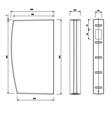 KOŁO Przegroda międzypisuarowa ceramiczna
