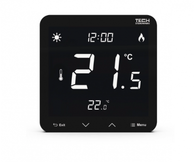 TECH ST-297Z v3 przewodowy regulator 230V CZARNY