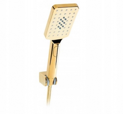 VALVEX LOFT GOLD ZŁOTA wannowa + zestaw natryskow