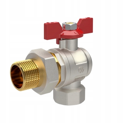 ARCO SENA zawór kulowy wodny kątowy z półśrubunkiem 1/2 cala DN15 754303