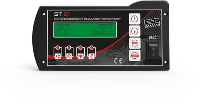 TECH ST-81 Sterownik do kotła C.O. 2 pompy +  wentylatora